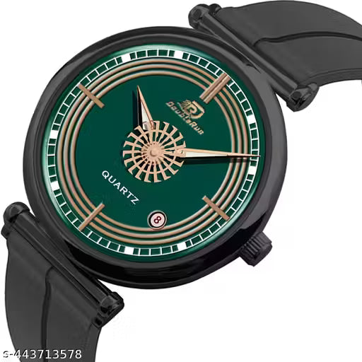 Date Function Magnet Buckle Strap Analog Watch for Men