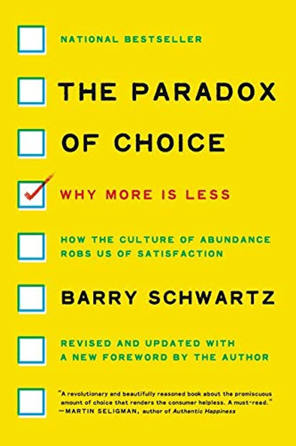 The Paradox of Choice – Barry Schwartz | Why More Is Less
