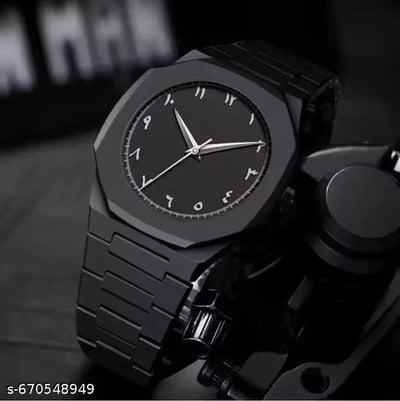 Stylish Arabic Black Model Watch for Men