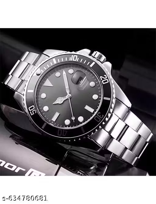 Men’s Stylish Analog Watch with Date Display